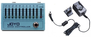 Педаль JOYO R-12-BAND-CONTROLLER + адаптер питания в комплекте голубой