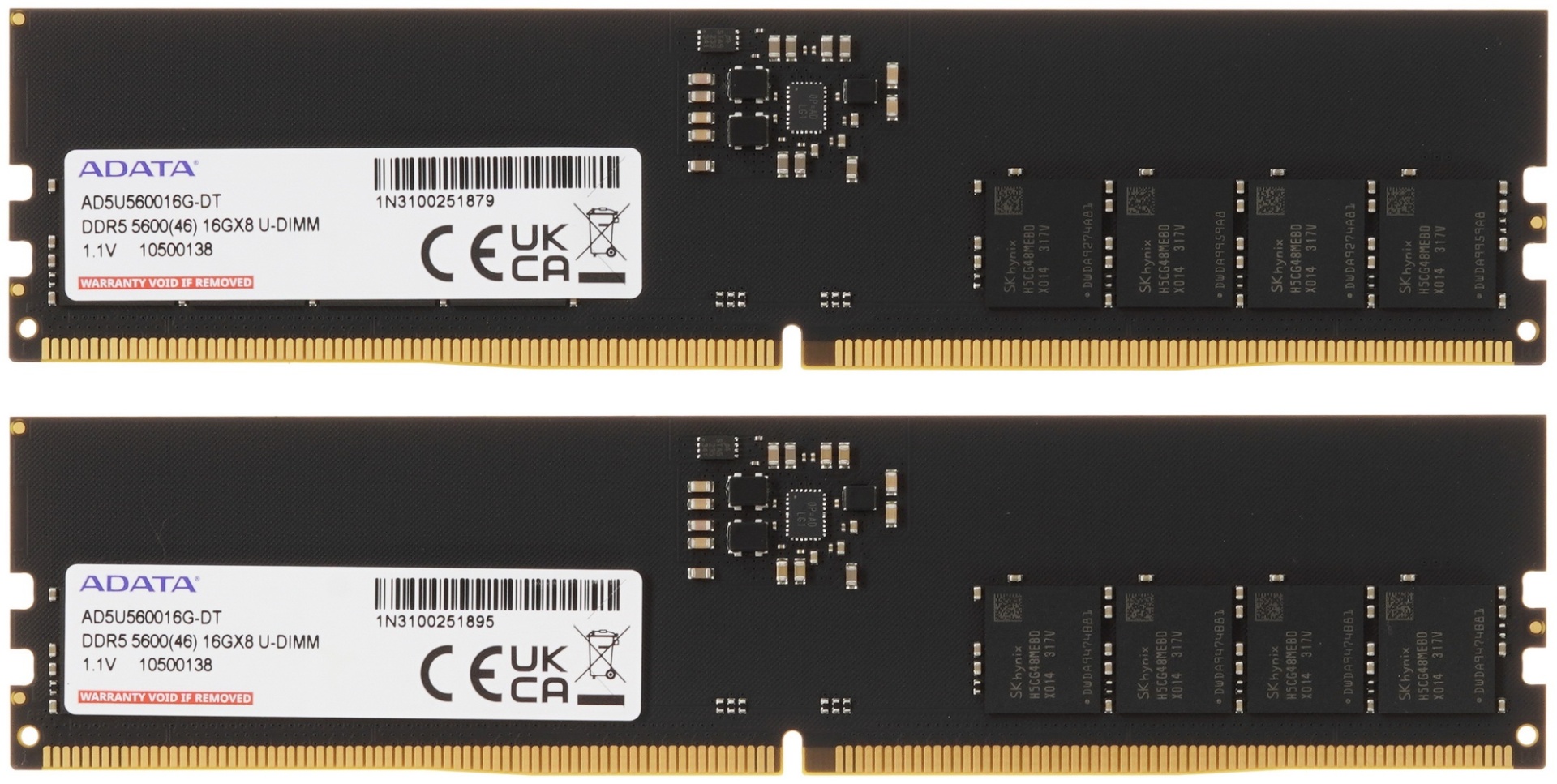 Оперативная память ADATA AD5U560016G-DT 32 Гб