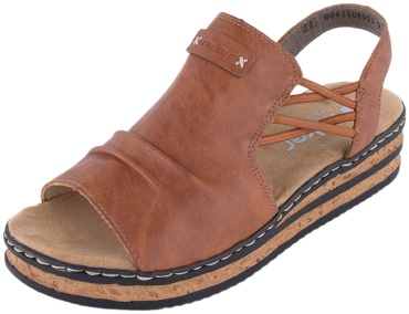 Туфли Rieker коричневый