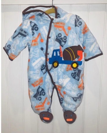 Комбинезон carters love голубой