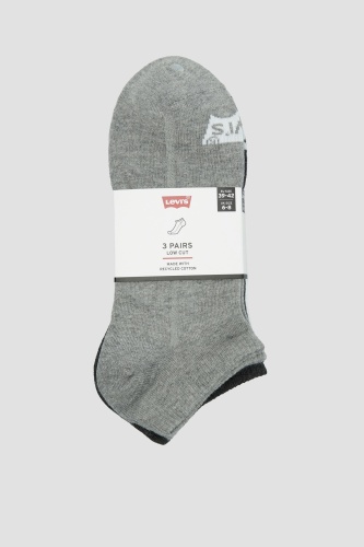 Носки Levis 3 пары серый 43-46