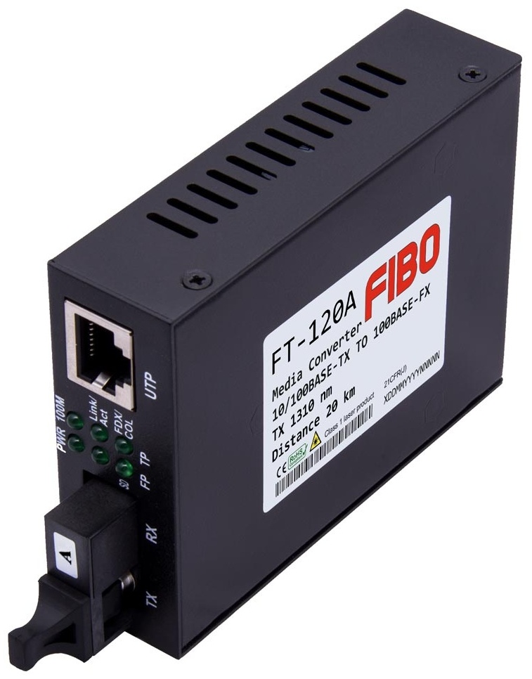 Медиаконвертер FIBO FT-120A