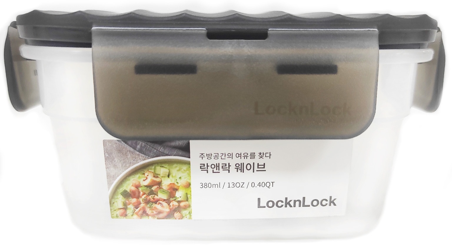 LOCK&LOCK контейнер Волна LWC201DGRY 1 шт, пластик