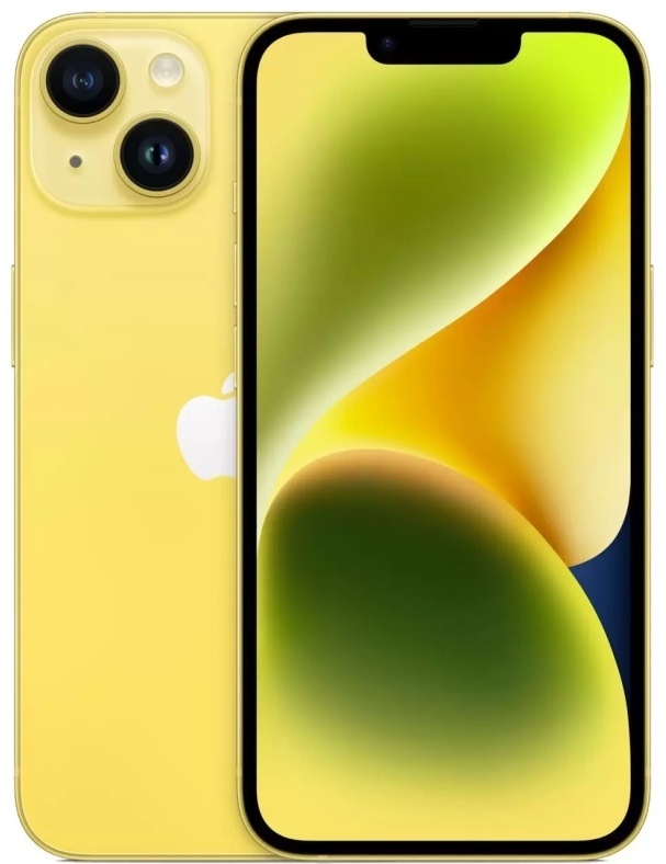 Смартфон Apple iPhone 14 Plus 256Gb Dual eSim желтый