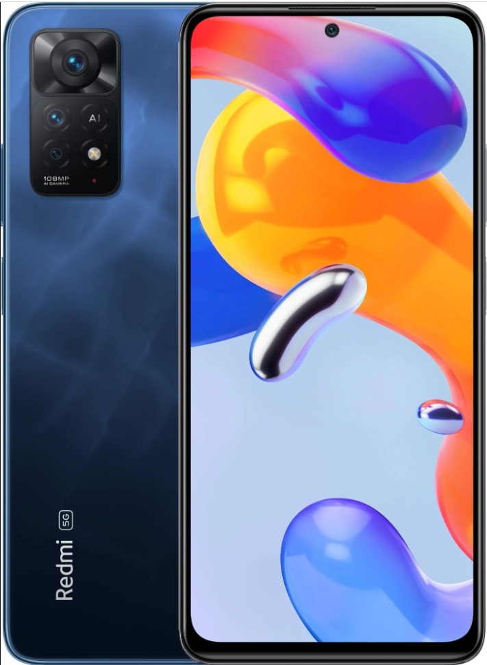 Смартфон Xiaomi Redmi Note 11 Pro 5G 6 ГБ/64 ГБ синий