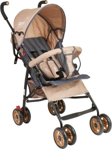 Коляска прогулочная Kari kids 208, бежевый