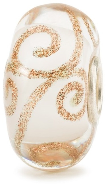 Шарм Trollbeads TGLBE-20110 вес 2 г серебро, муранское стекло