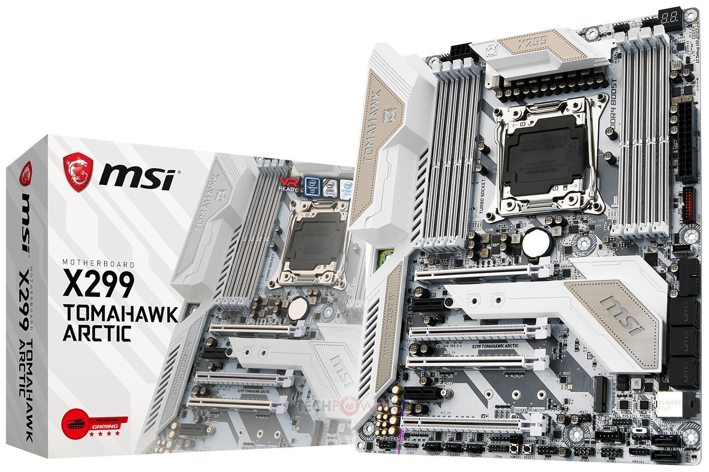 Материнская плата MSI X299 TOMAHAWK ARCTIC