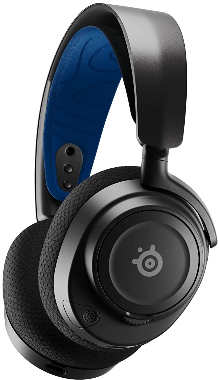 Купить Наушники SteelSeries Arctis Nova 7P черно-синий в Алматы ...