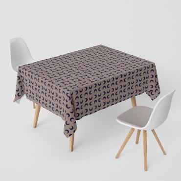 Скатерть Shabu 160x140 см, полиэстер, 1 шт