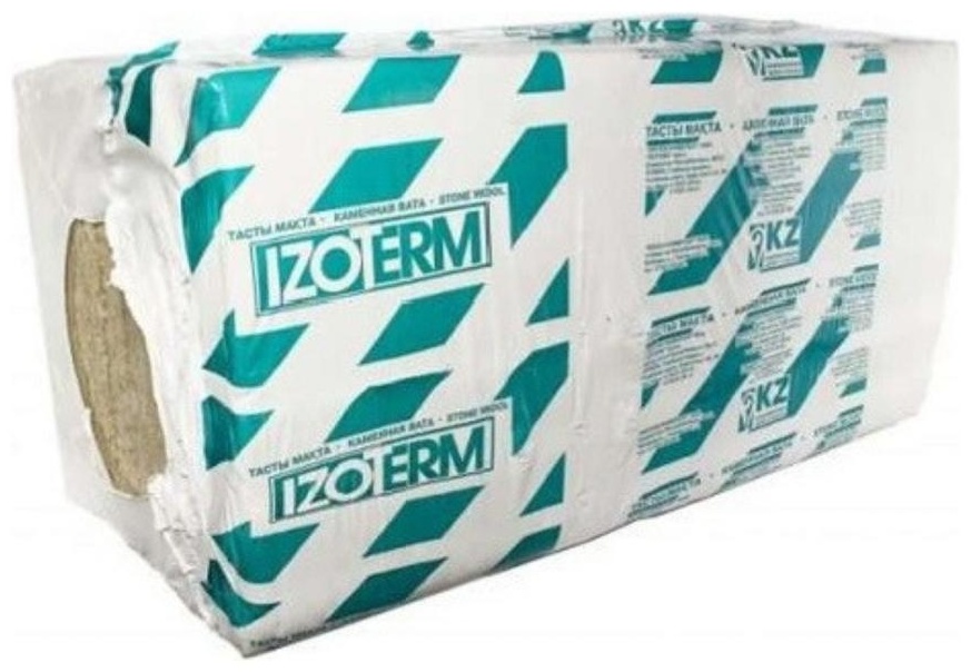 Минеральный утеплитель IZOTERM каменная вата П40 1000x500x40 мм