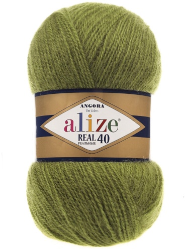 Alize Angora Real 40 758 олива 480 м 100 г