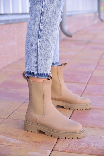 Ботинки Истерика shoes бежевый