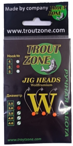 Круг Trout Zone TZ06 4 оранж 6 г