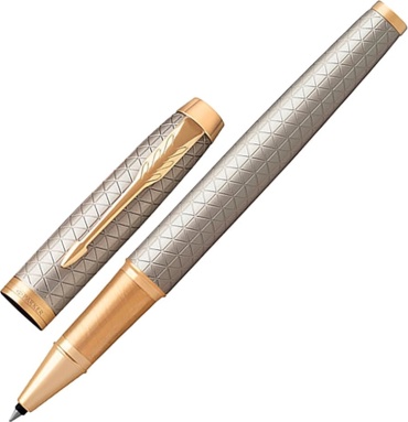 PARKER IM Premium Warm Silver GT 1931686 черный