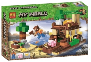 Конструктор Bela Minecraft 11136, деталей 248 шт