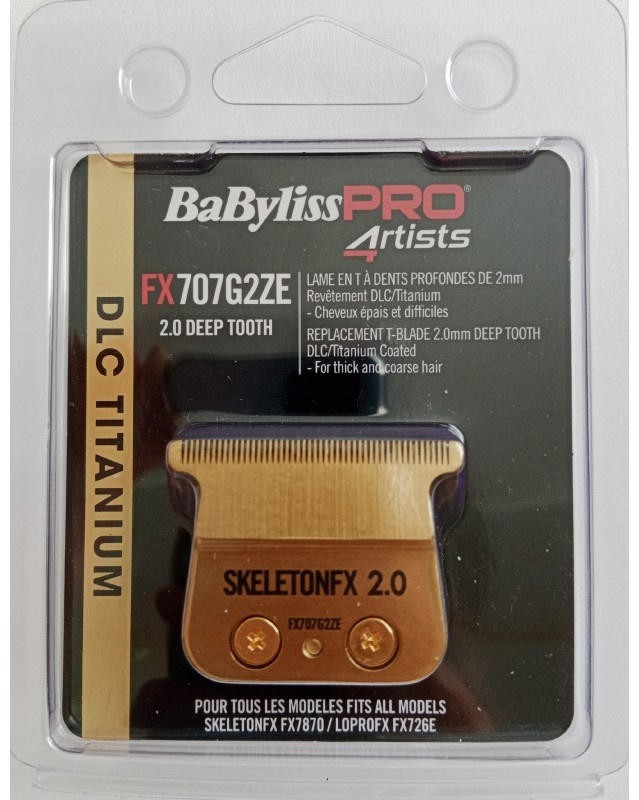 BaBylissPRO нож машинки для стрижки FX707G2ZE металл