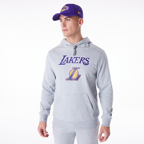 Толстовка NEW ERA Era Lakers серый