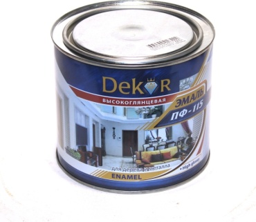 Dekor эмаль матовая ПФ-115 2.6 кг, тон белый