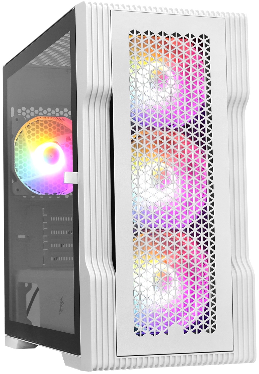Корпус 1STPLAYER TRILOBITE T3-WH-4F1-W белый