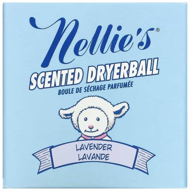 Nellie's дезодорант Scented Wool Dryerball, Lavender