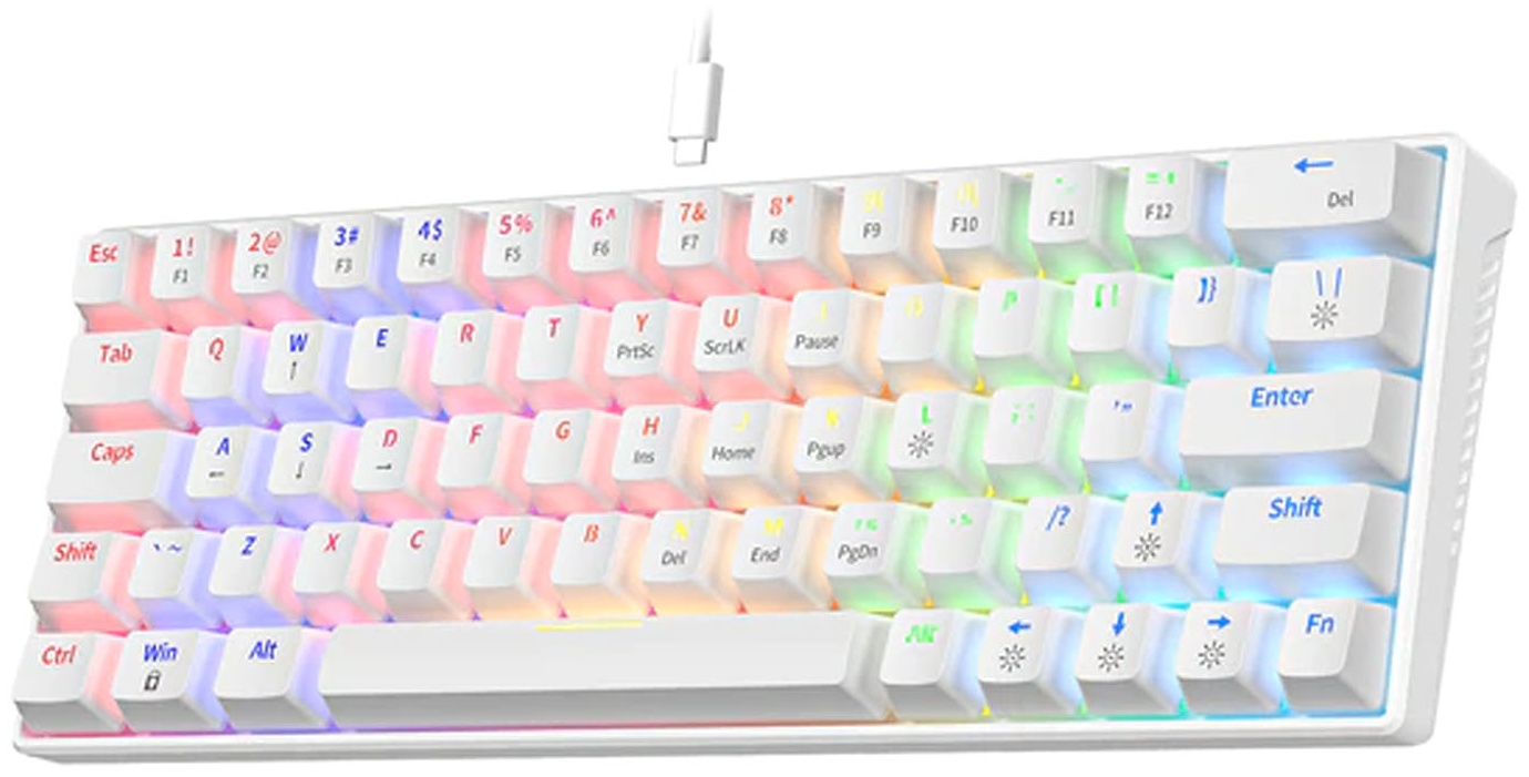 Клавиатура Zifriend KA646 белый