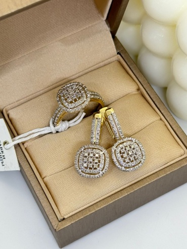 Sandu gold 0.90/1.35ct вес 7.6 г золото, бриллиант