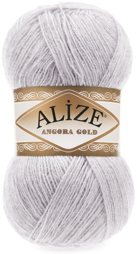 Моток Alize Angora Gold Светло-Серый 550 м 100 г