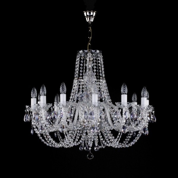 Люстра ArtGlass Andula XII Nic Е14, кол-во ламп: 12 шт