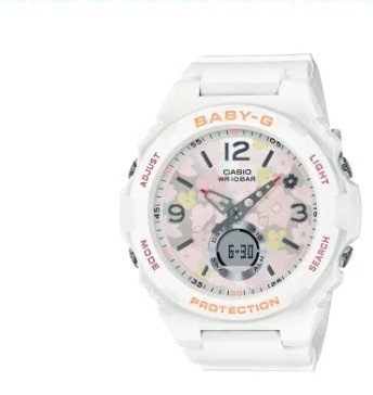 Кварцевые CASIO BGA-260FL-7ADR полимер