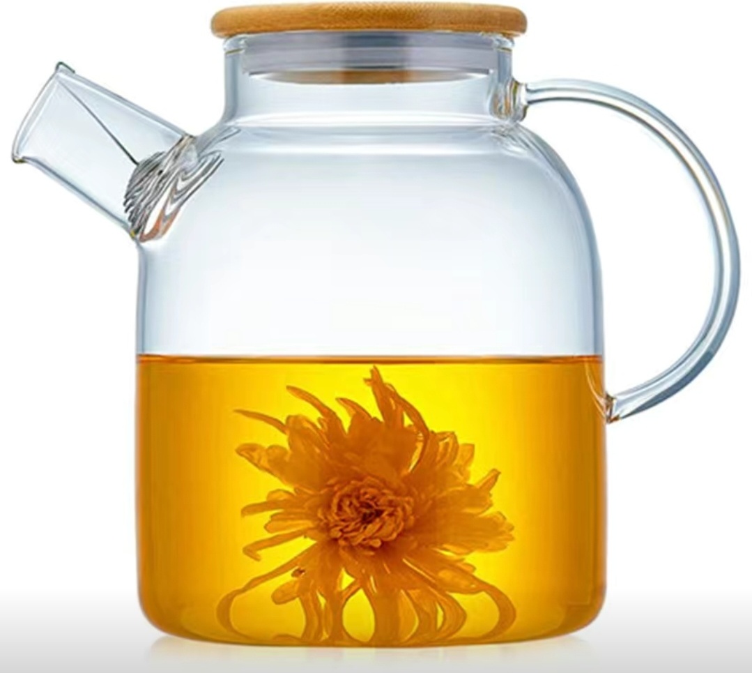Чайник TEA POT 145333777 1.8 л, жаропрочное стекло