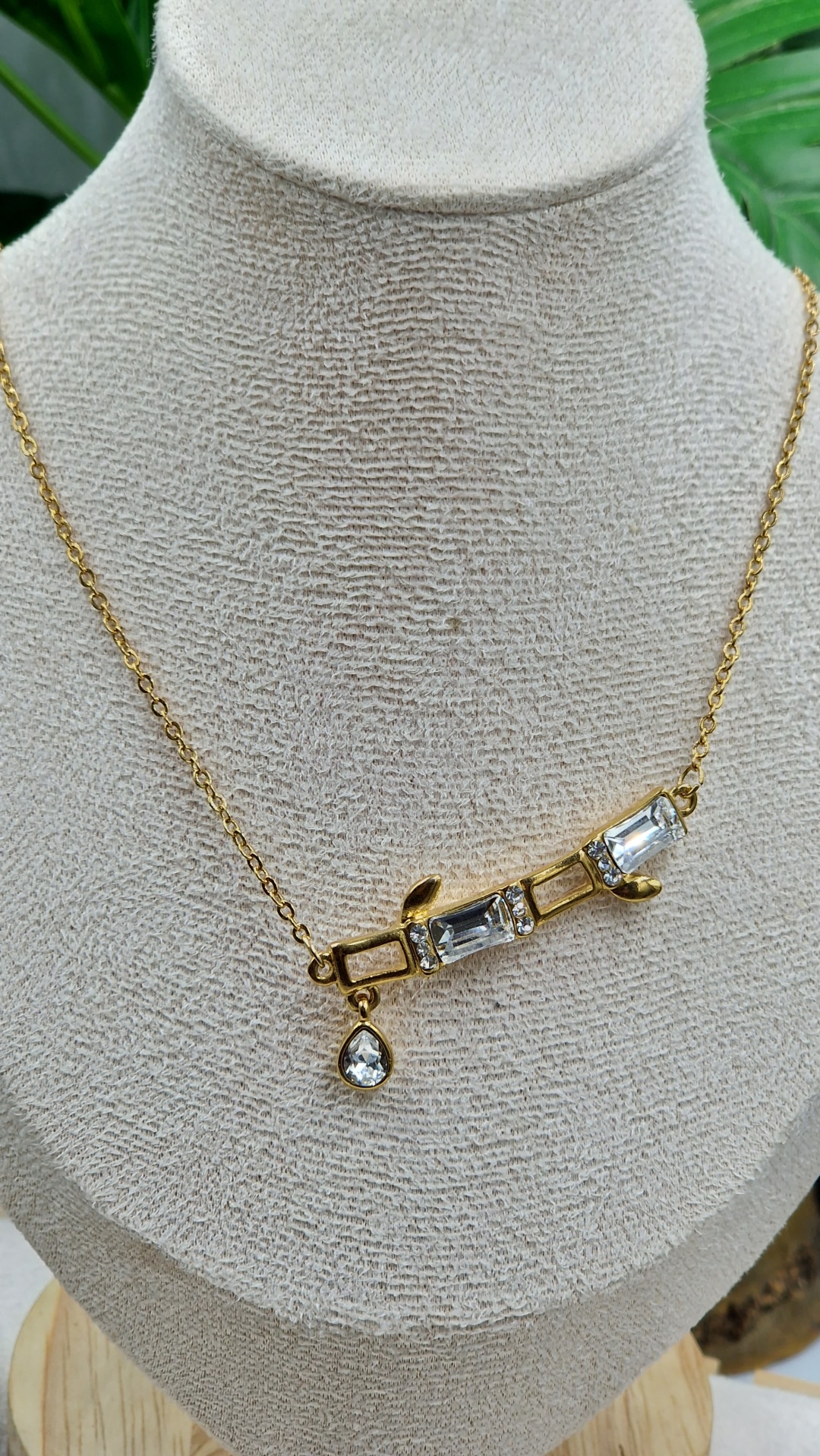 Подвеска медь, кристаллы Swarovski