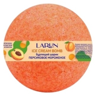 LARUN Персиковое мороженое бомбочка 120 г
