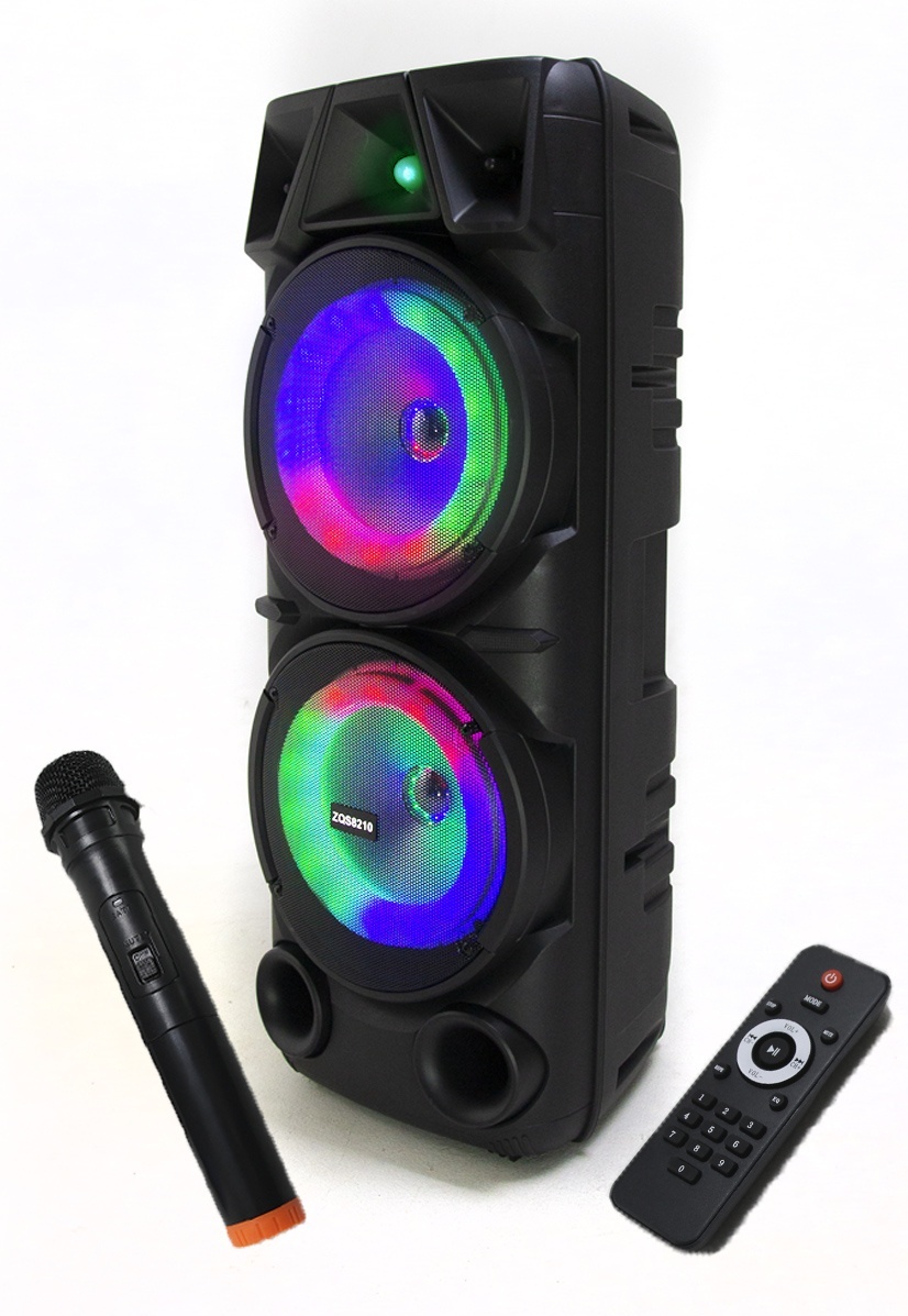 Купить Портативная колонка BT SPEAKER zqs8210 черный в кредит в Алматы ...