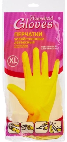 Перчатки резиновые хозяйственные Gloves