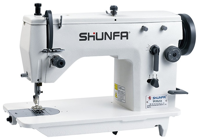 Швейная машина Shunfa SF 20U53 белый, черный