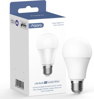 Aqara 8.5W E27, умная, дневной белый