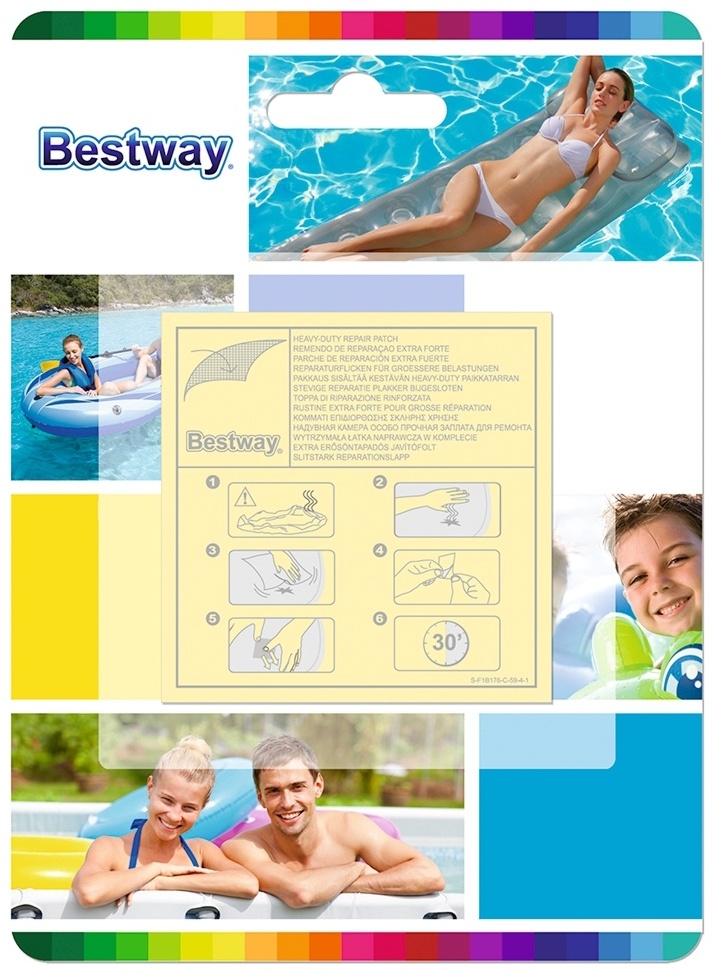 Купить Bestway заплатка для бассейна 62068 в Алматы – Магазин на Kaspi.kz