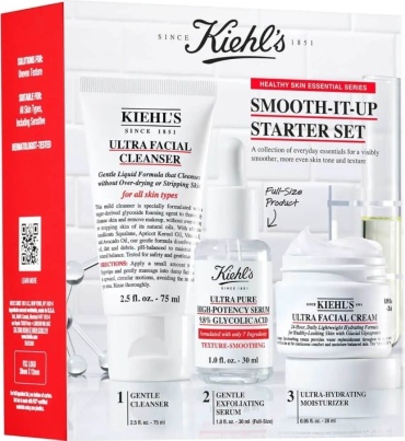 Kiehls Smooth It Up Set набор по уходу за лицом для женщин