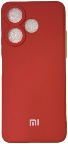 Чехол для Xiaomi Redmi 13 красный