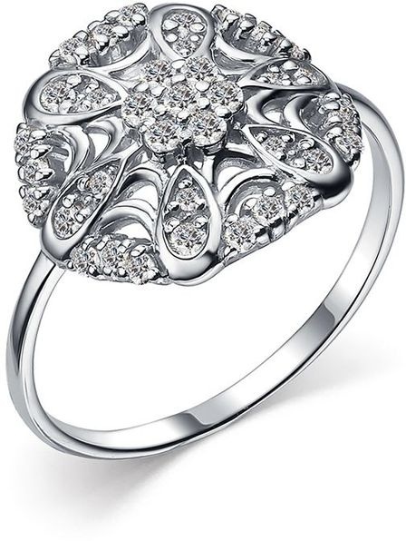 Kari jewelry 534087I0 размер 16.5 вес 1.9 г серебро, фианит