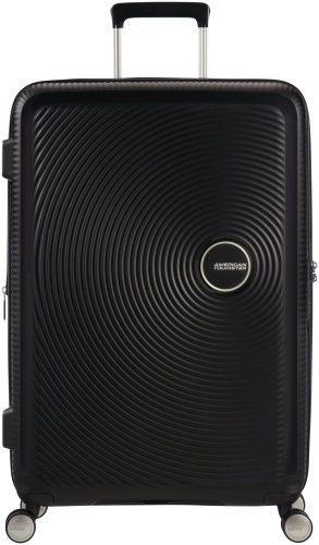 Чемодан American Tourister SoundBox полипропилен 71.5 л черный