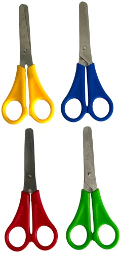 Ножницы канцелярские Scissors, 13 см, мультиколор