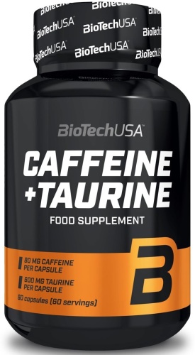 BioTech Caffeine Taurine 60 капсул