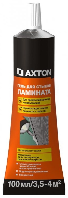 Купить Герметик Axton для стыков ламината, цвет прозрачный 100 мл в ...