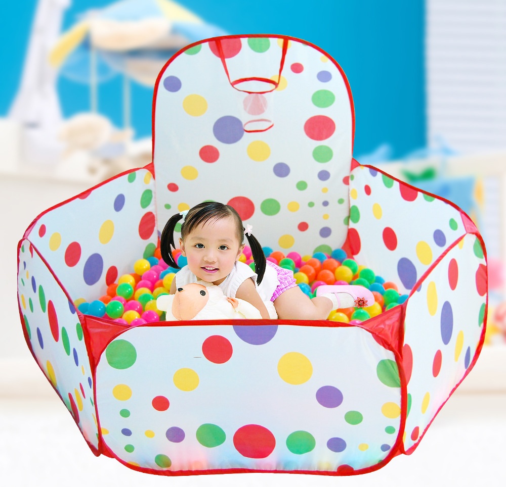 Сухой бассейн Bigtentbaby 120x60x72 см, красный