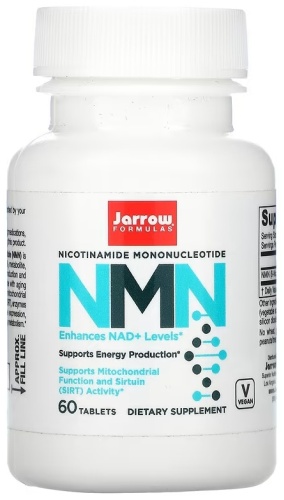 Jarrow Formulas БАД NMN, Nicotinamide Mononucleotide 60 таблеток