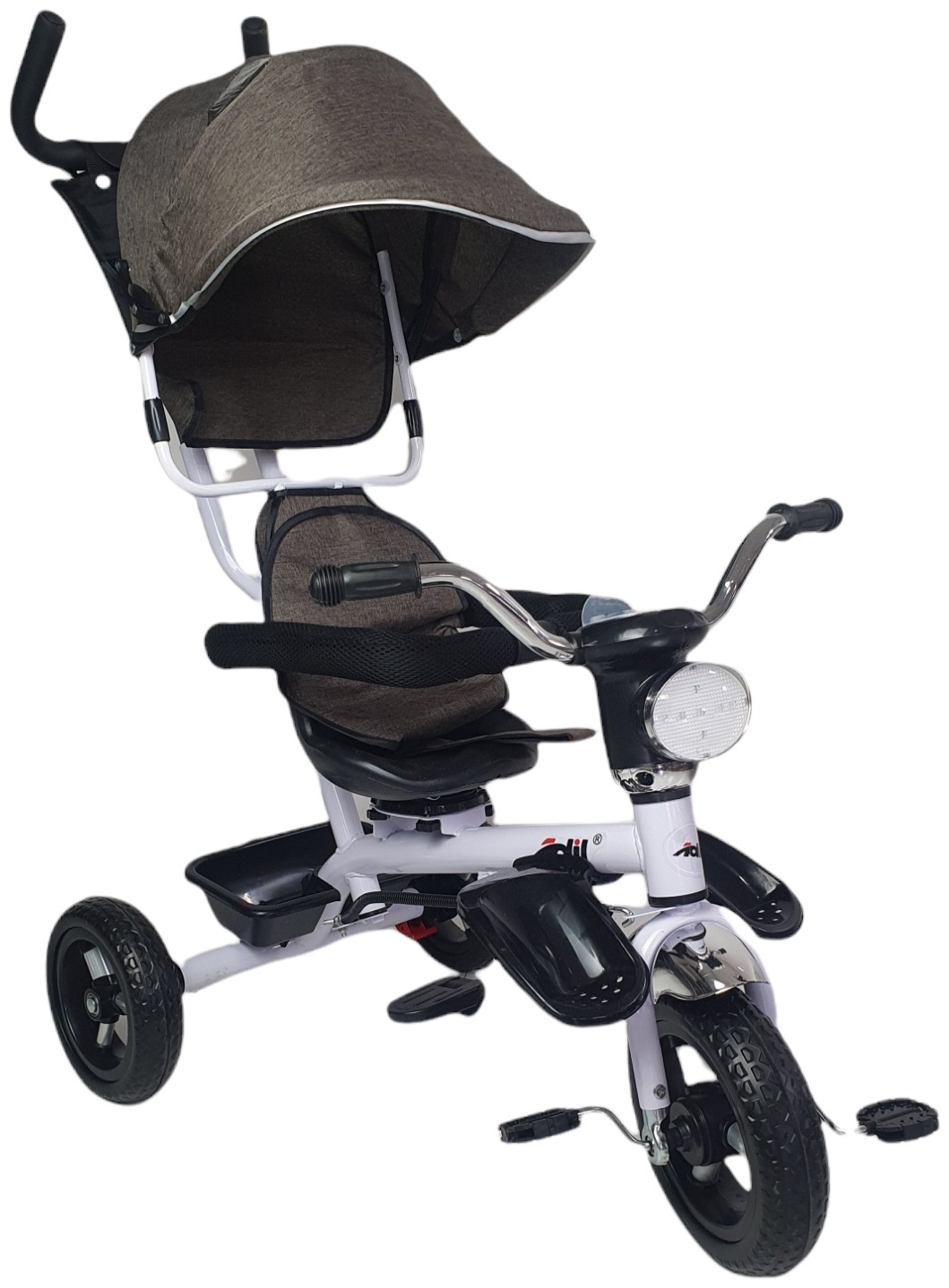 Купить Трёхколёсный велосипед Nika Kids 1083AIRO коричневый, белый в ...