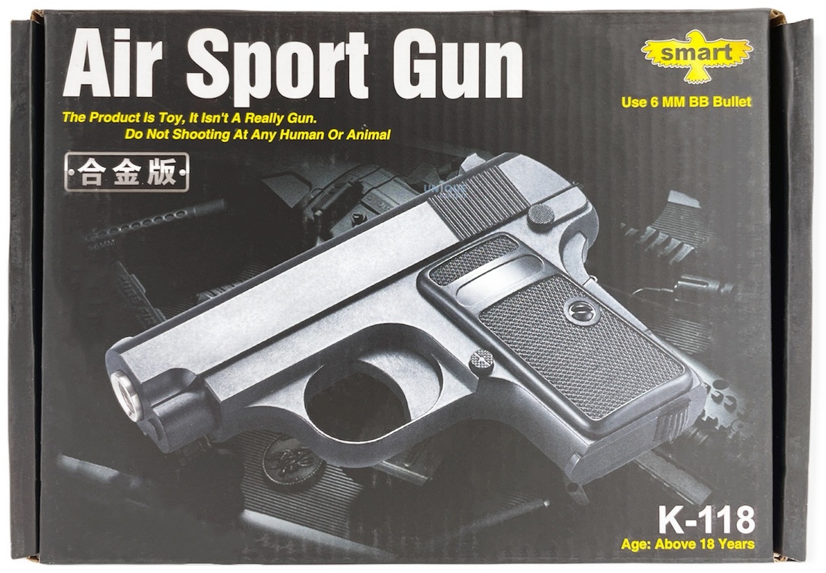 Купить Пистолет Airsoft Air Sport Gun K-118 в кредит в Алматы – Kaspi ...