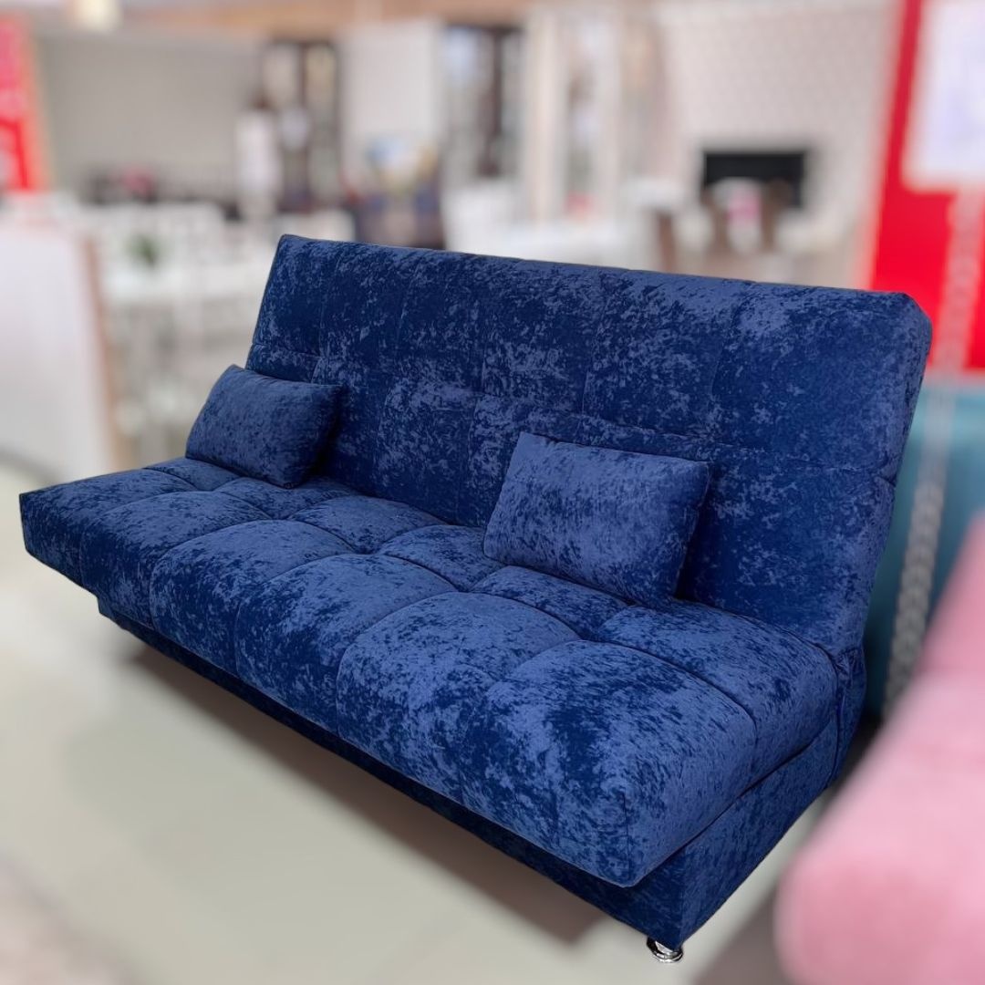 Купить ГЛАНЦ диван прямой 387417593 Афина, обивка ткань, 106х196х115 см ...